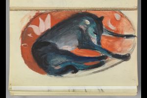 Franz Marc auf dem Weg zum Blauen Reiter. Skizzenbücher